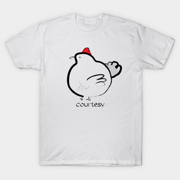 Courtesy Chicken T-Shirt by Jumping Soul